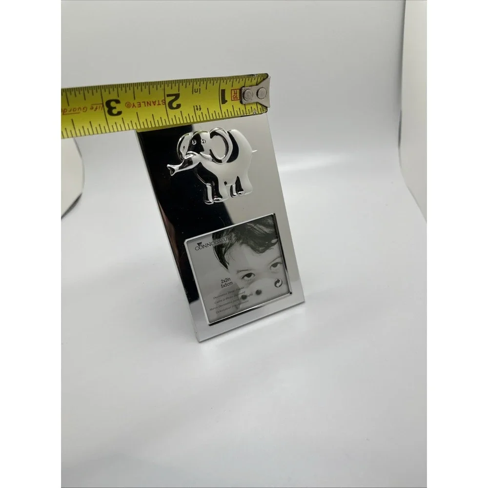 Connoisseur Silver‎ Elephant Picture Frame, Metal Design 2